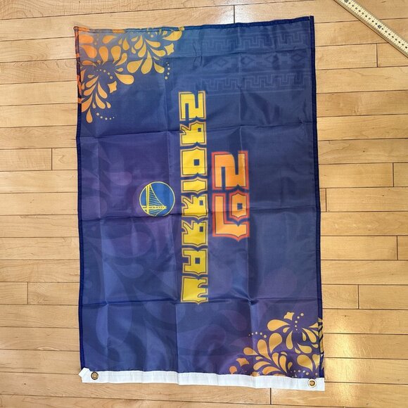 GSW Golden State Warriors 2023-2024 Los Warriors Game Day Flag - Picture 7 of 7